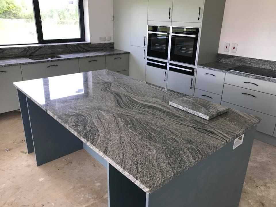 Granite worktop in Glasgow home